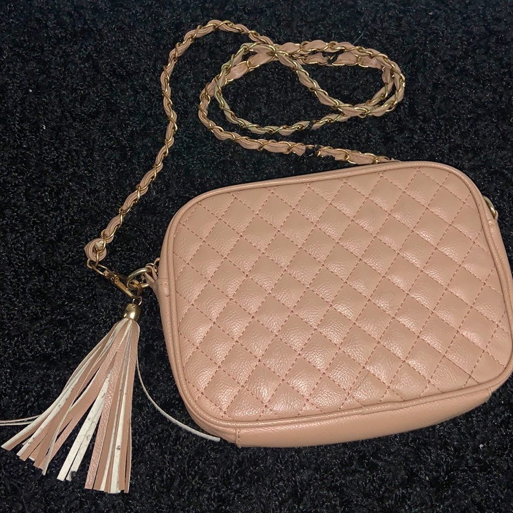 Nude Crossbody Purse